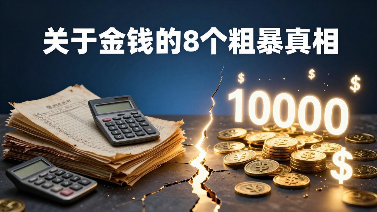 付费文章：关于金钱的 8 个粗暴真相，彻底重塑你的赚钱思维与财富认知-风庭夜雪